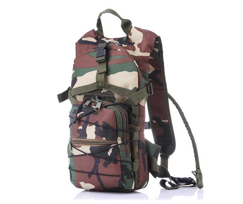 Tactical Military Hydration Backpack Camo Water Bag Military Hiking Water Bag Backpack