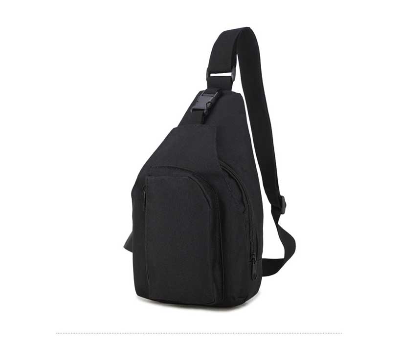 Crossbody Chest Bag Nylon Tactical Small Chest Sling Bag For Men