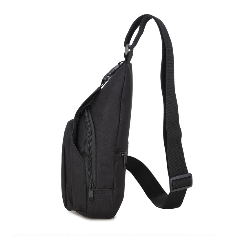 Crossbody Chest Bag Nylon Tactical Small Chest Sling Bag For Men