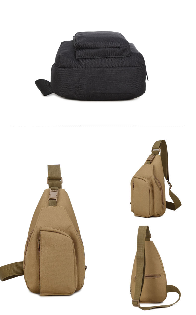 Crossbody Chest Bag Nylon Tactical Small Chest Sling Bag For Men