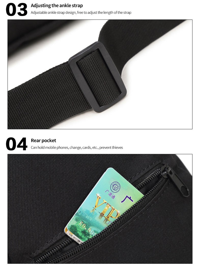 Crossbody Chest Bag Nylon Tactical Small Chest Sling Bag For Men