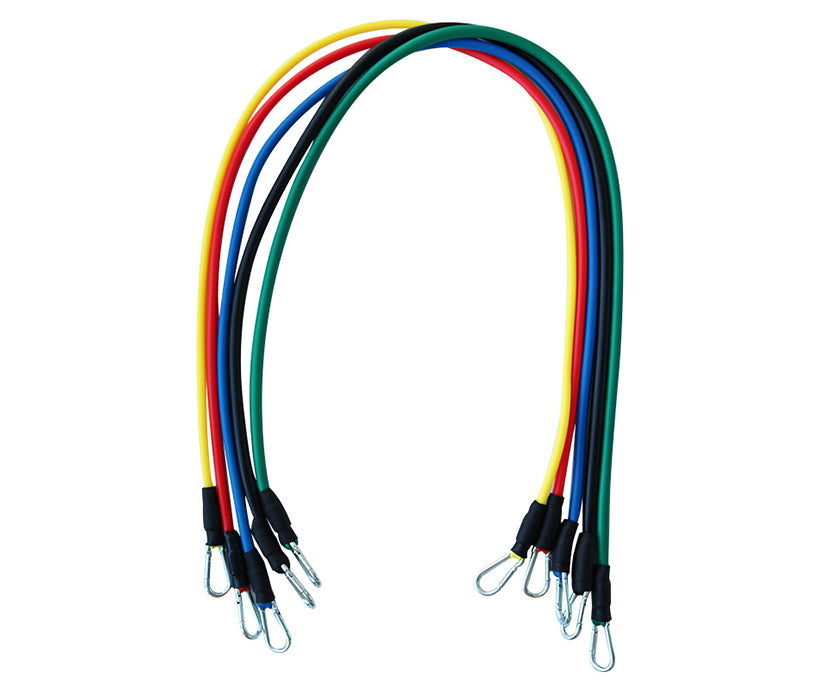 promotion 11-piece rubber latex tube pull rope elastic rope zinc hook elastic resistance bands Latex Tube