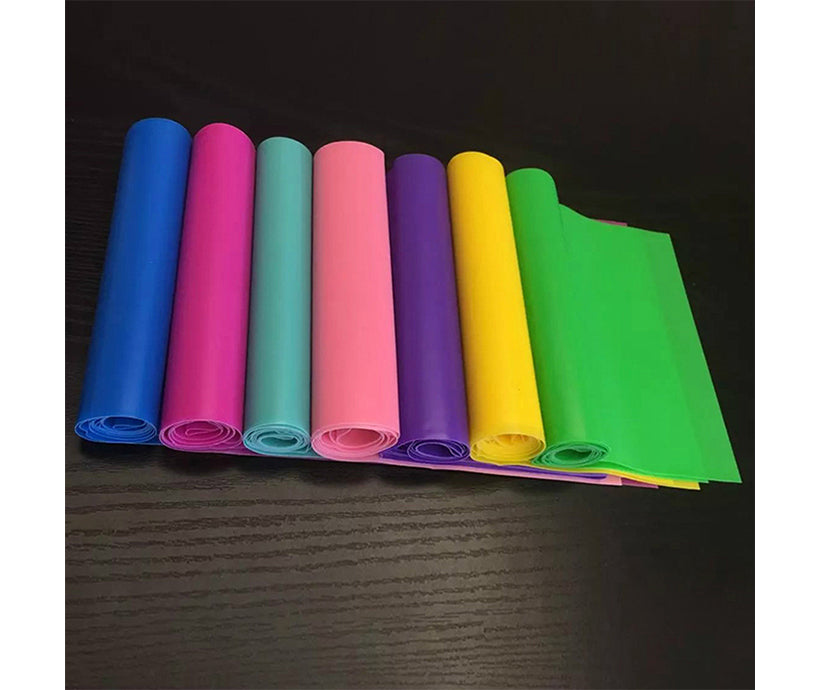 1.2 m Yoga TPE Piece Elastic Band Yoga Stretch Band Latex Rubber Loop