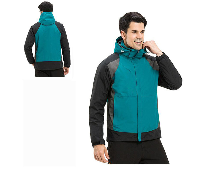 High-end Liner Detachable Hiking Coat Men And Women Down Ski Jacket Couples Winter Jacket