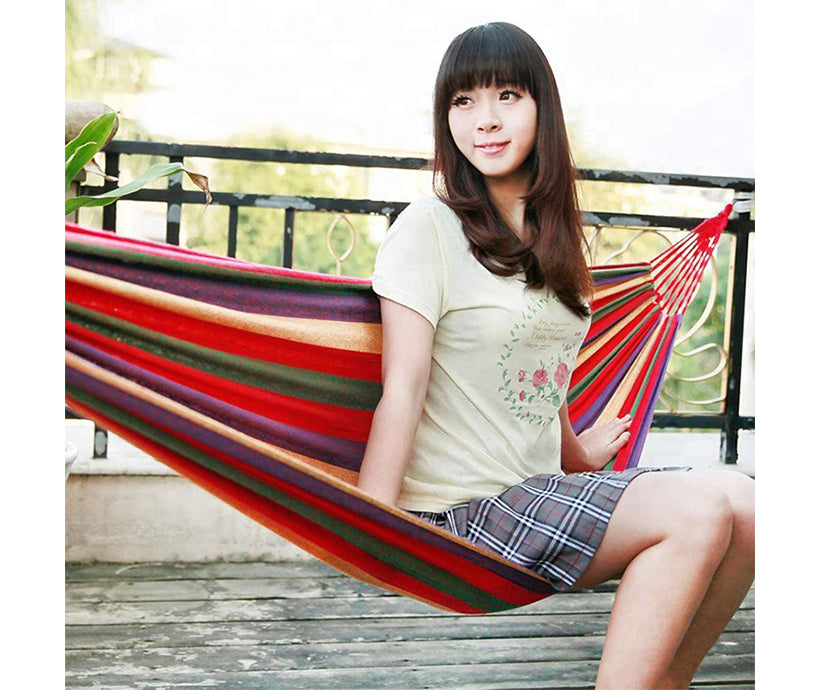 Lightweight printing Double Camping hammock camping Parachute Hammock outdoor camping hammock