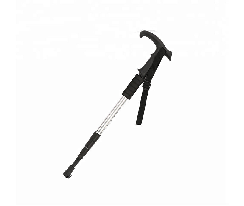 Hiking Sticks Alpenstock Adjustable telescoping Anti Shock Aluminum trekking pole