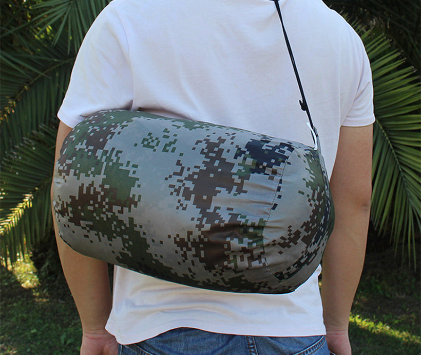 Envelope Form Lightweight Waterproof Camouflage Sleeping Bag
