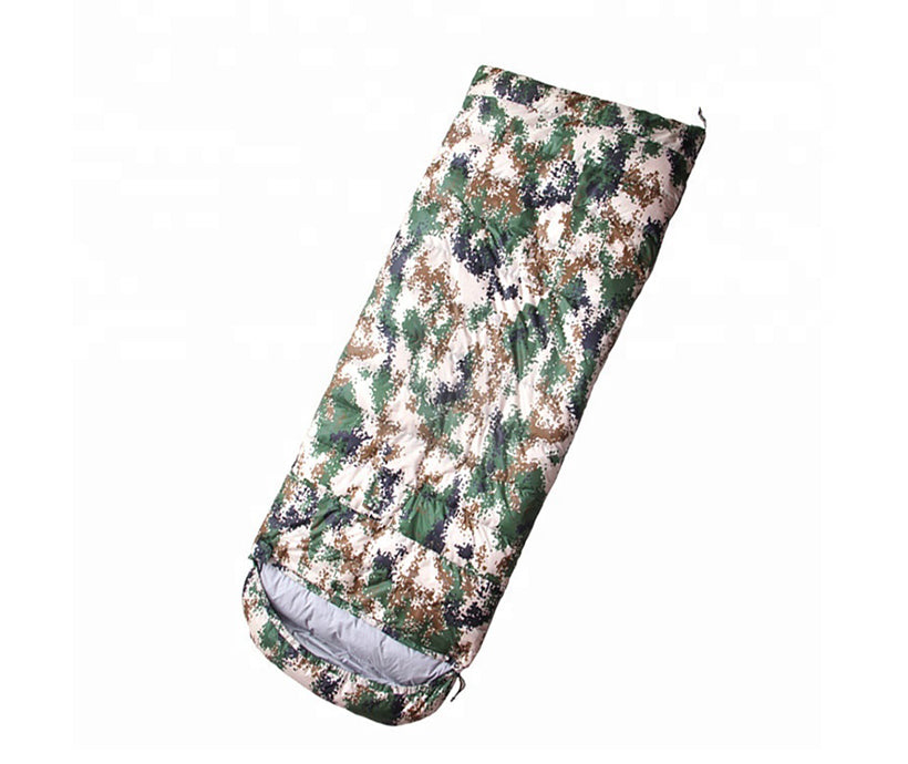 Camouflage single sleeping bag Outdoor Portable Double Adventure Camping Hiking Sleeping Bag