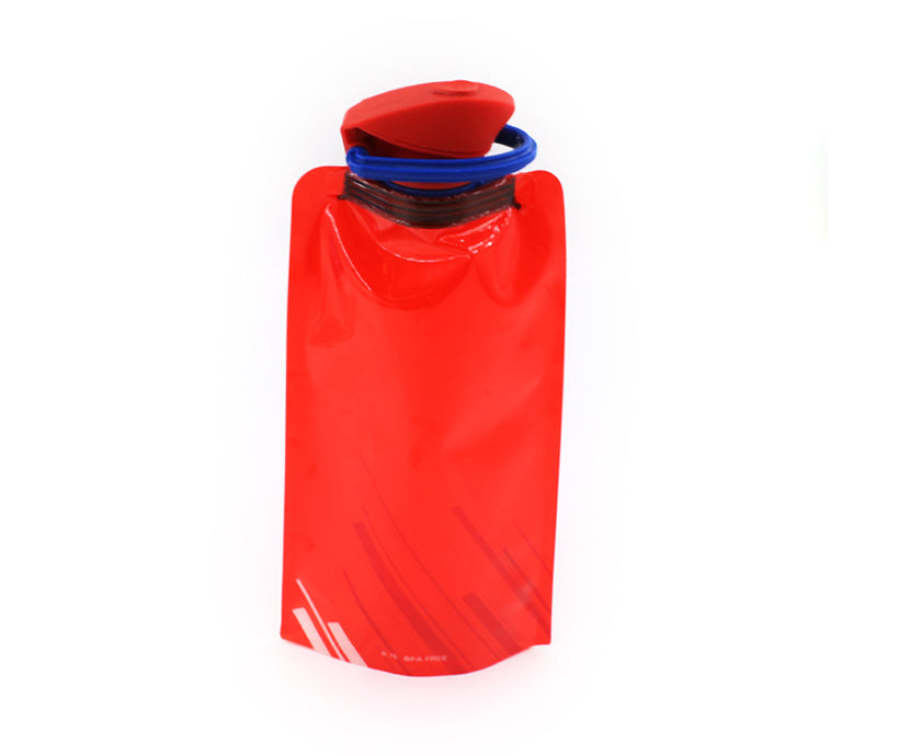 Manufacture Drinking Foldable Spout Bag Plastic Drinking Water Pouch with Custom Colors