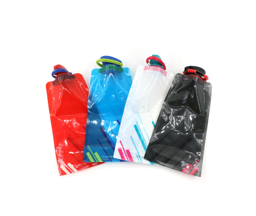 Manufacture Drinking Foldable Spout Bag Plastic Drinking Water Pouch with Custom Colors