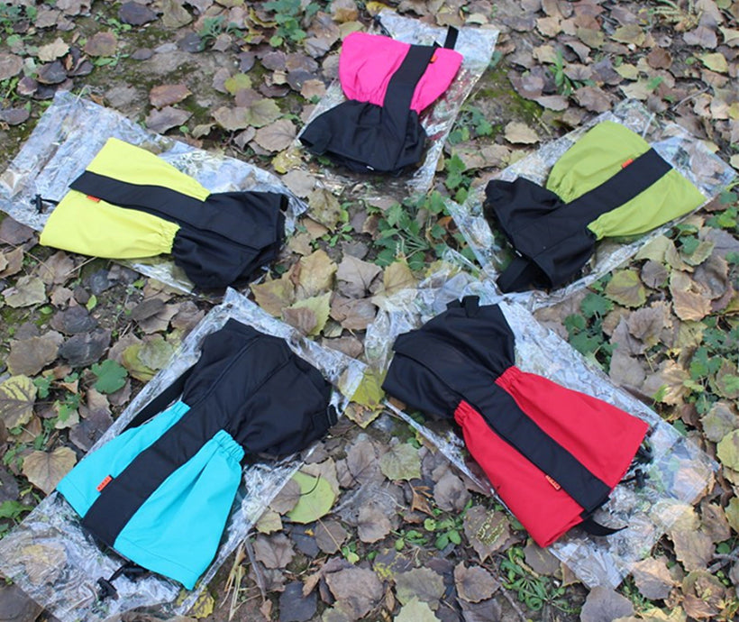 Rubber Waterproof Fabric Sleeve Shin Guards Safety Protective Custom Climbing Snowing