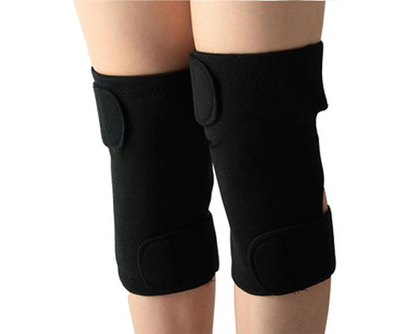 Custom Warm Knee Sleeve Brace Black Cotton Knee Warm Support Soft Leg Guard