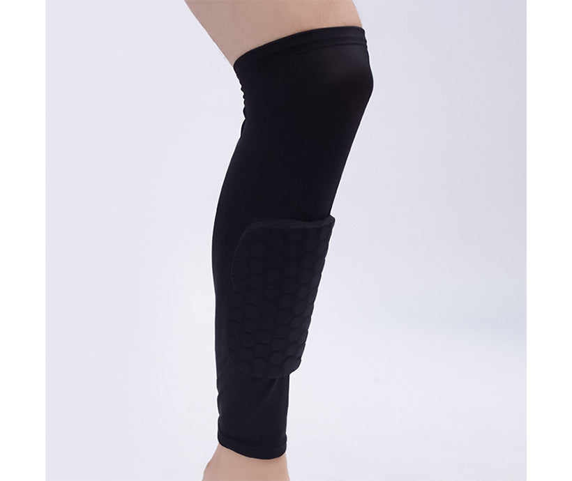 Custom Warm Knee Sleeve Brace Black Cotton Knee Warm Support Soft Leg Guard