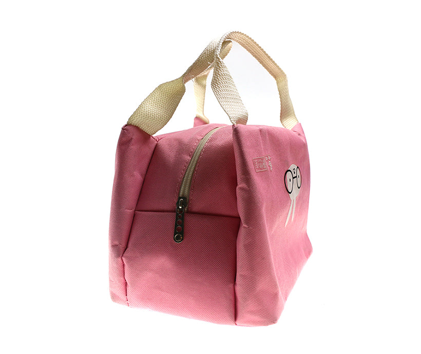 2018 Best-selling Lovely Insulated Picnic Handle Polyester Tote Lunch Cooler Bag