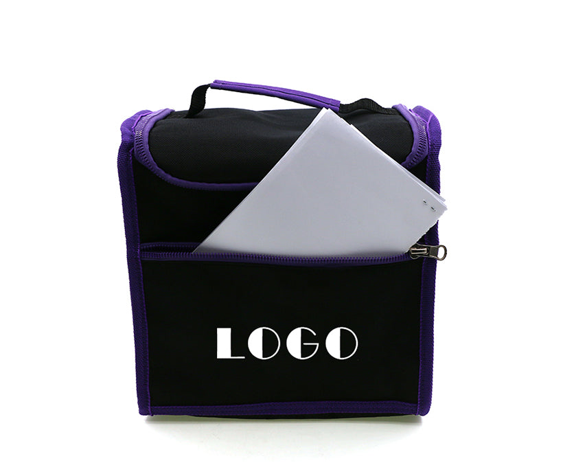 Custom High Quality Handle Family Outdoor Polyester Portable Tote Lunch Cooler Bag