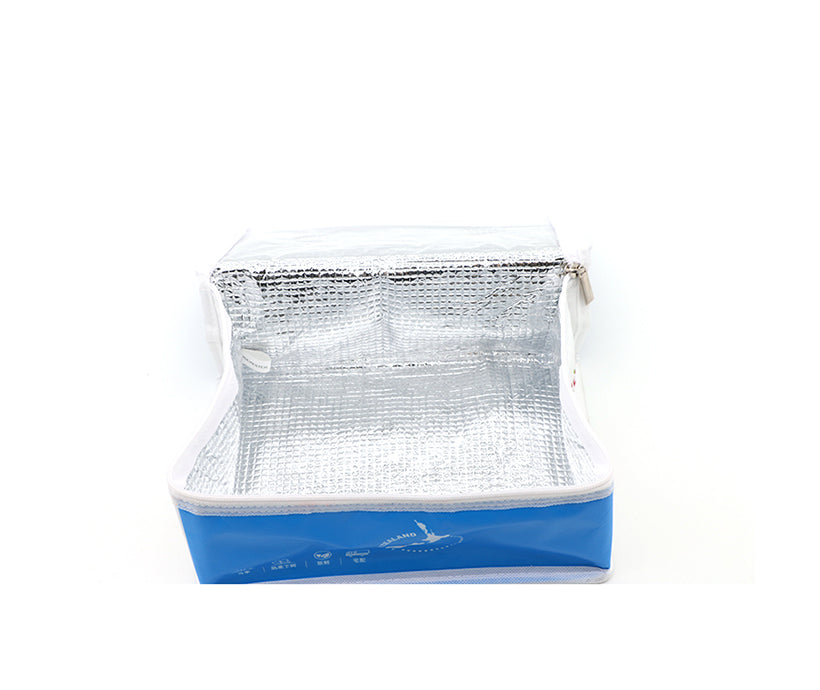 Custom Portable Limated Non-woven Outdoor Picnic Thermal Cooler Tote Lunch Bag