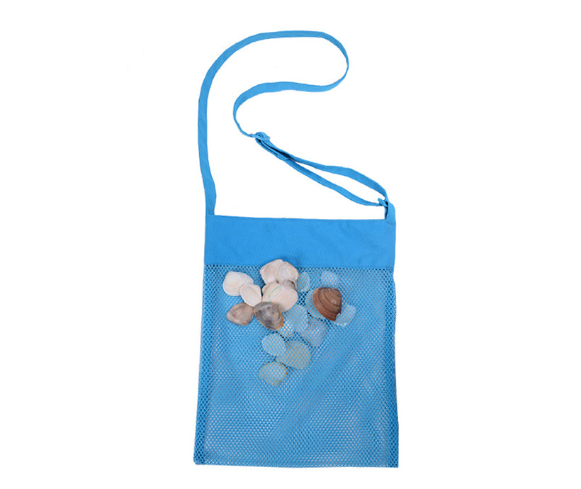 Kids Beach Sand Away Shell Storage Bag Mesh Toy Organizer Bag