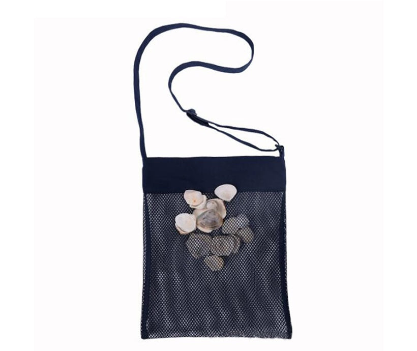 Kids Beach Sand Away Shell Storage Bag Mesh Toy Organizer Bag