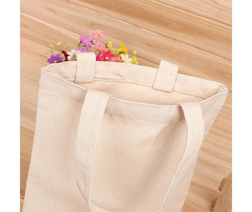 12oz Cheap Customized Logo Tote Shopping Bag Cotton Canvas Bag