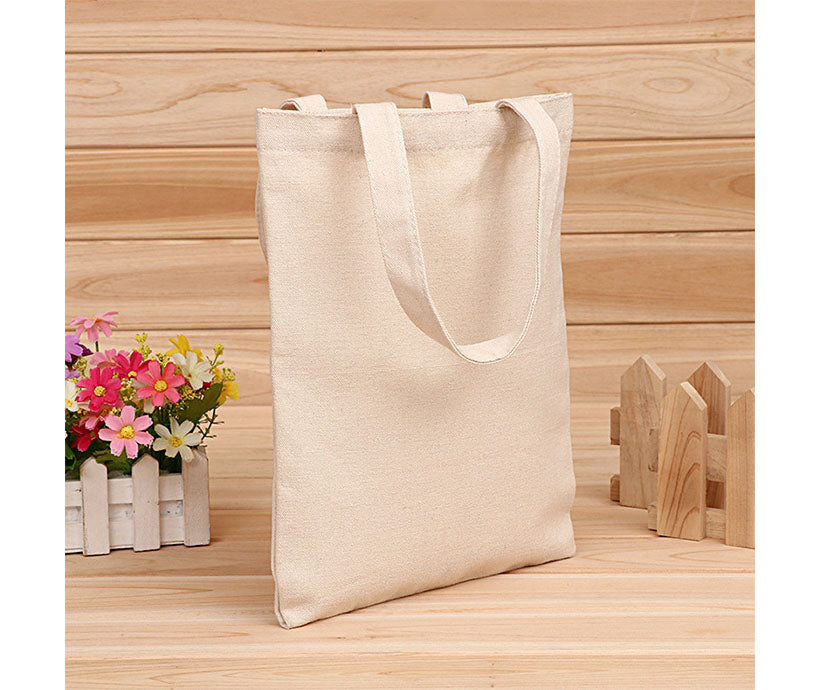 12oz Cheap Customized Logo Tote Shopping Bag Cotton Canvas Bag