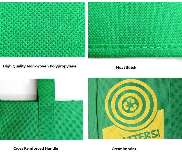 Non woven Beach Mesh Grocery Tote Bag with Pouch