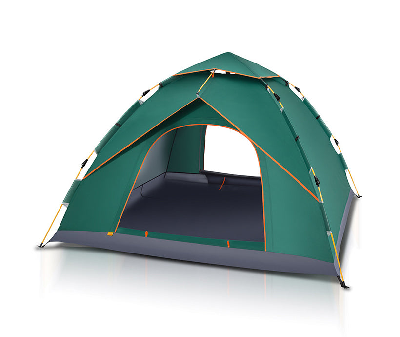 3-4 people automatic tent outdoor camping large family camping tent