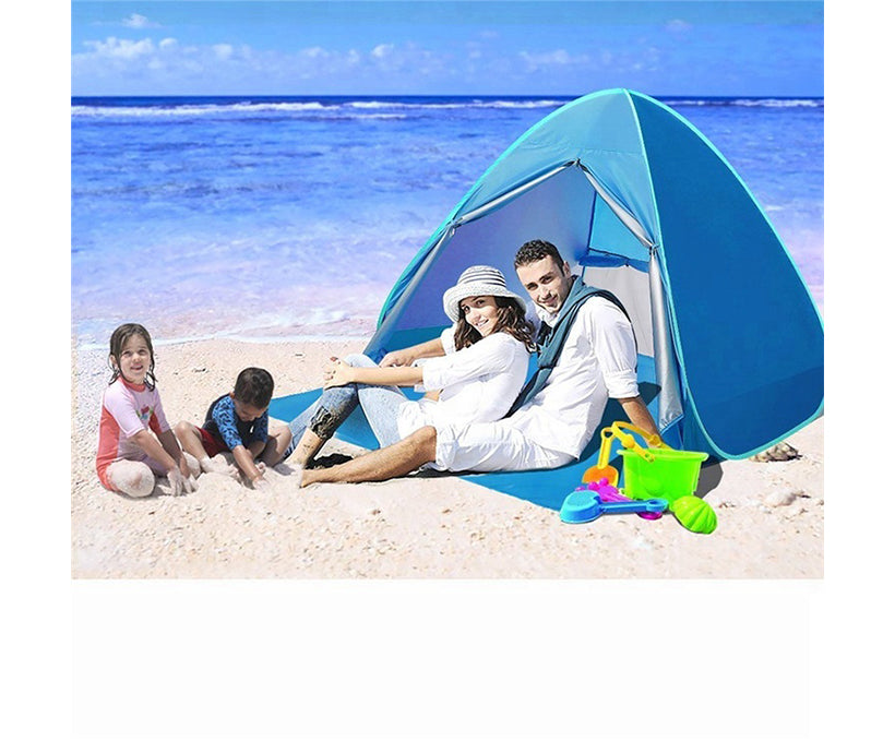 Anti Ultraviolet Light 1-2 Person Automatic Pop Up Outdoor Sun Shade Tent Sun Shelter Beach Tent