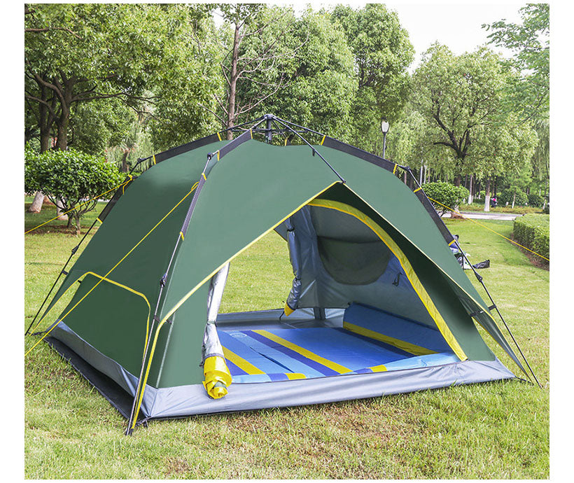 Hot Quality Fashion 5-6 Person Automatic Pop Up Outdoor Sun Shelter Beach Tent