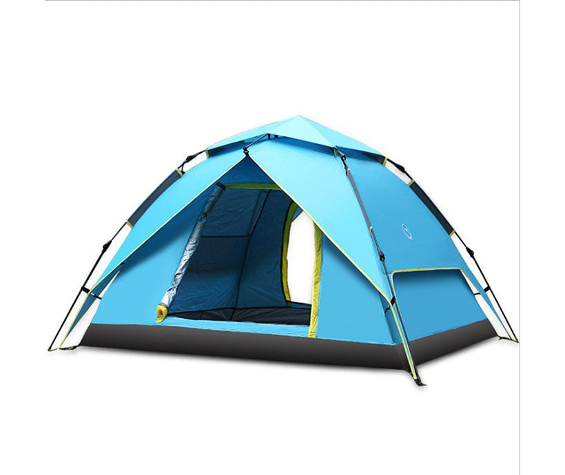 Waterproof camping tents 3-4 person High Quality Fashion Automatic Pop Up Outdoor Camping Tent