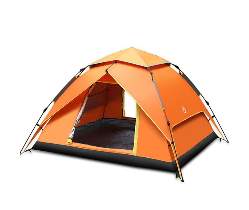 Waterproof camping tents 3-4 person High Quality Fashion Automatic Pop Up Outdoor Camping Tent