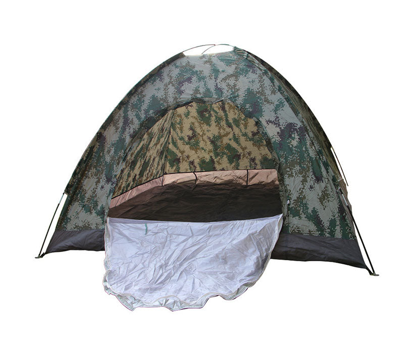 Outdoor camouflage camping trailer tents 3-4 person High Quality Fashion Outdoor Camping Tent