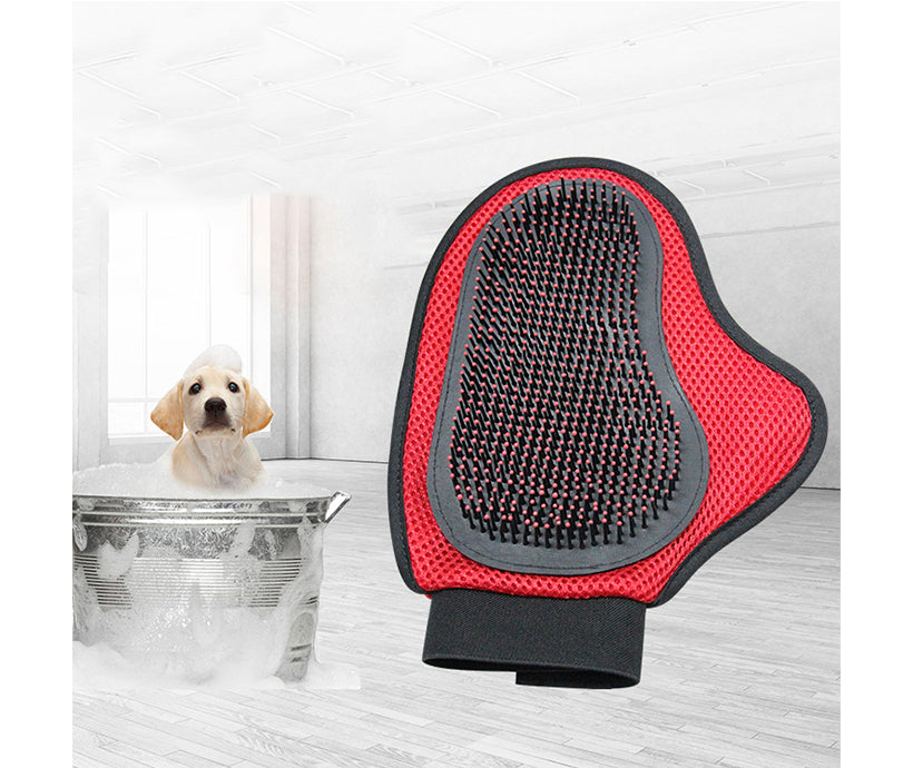 Hot Sale Household Pet Grooming Glove Custom Logo