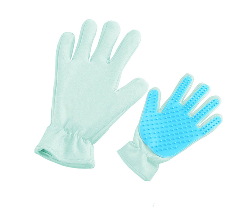 2018 New Design Upgrade Pet Grooming Glove Custom Logo