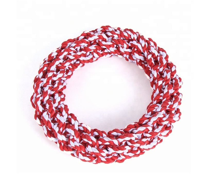 Cotton Ring Pet Toys Chew Toy Grind Teeth