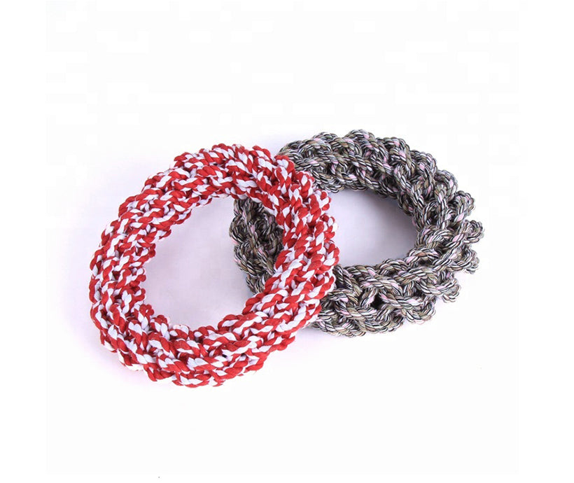 Cotton Ring Pet Toys Chew Toy Grind Teeth
