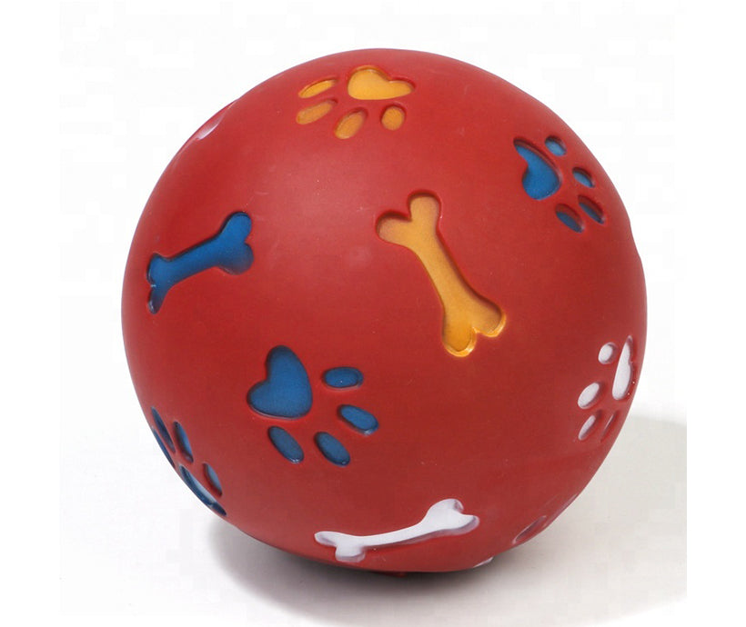 Big Size Eco-friendly Pet Ball 14 CM Soft Dog Chew Toy Bone Toy