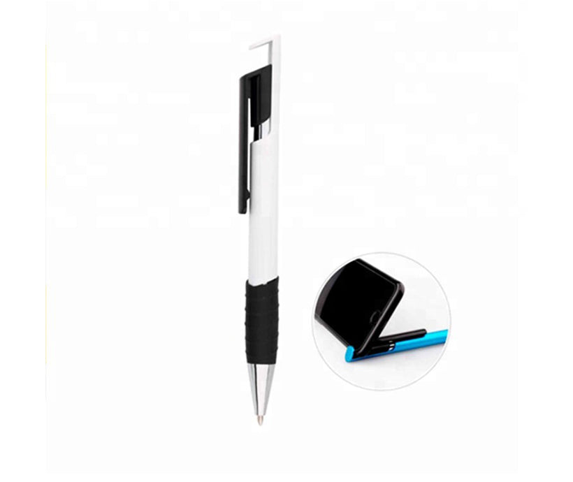 Multi Color Custom Logo Printed Phone Holder Ball Pen Refill Ballpoint Pen