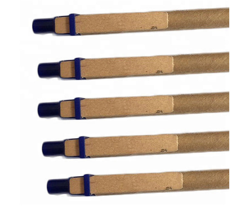 Wholesale Customized Logo Ballpoint Pen Eco-friendly Recycle Kraft Paper Pen