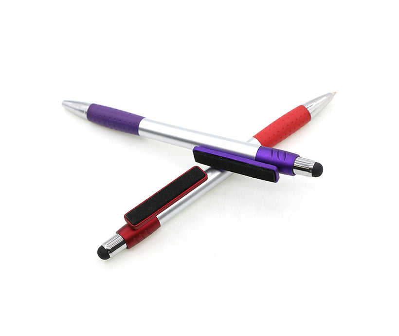 New Design Promotional Custom Logo Ballpoint Pen Touch Pen Plastic Ball Pen