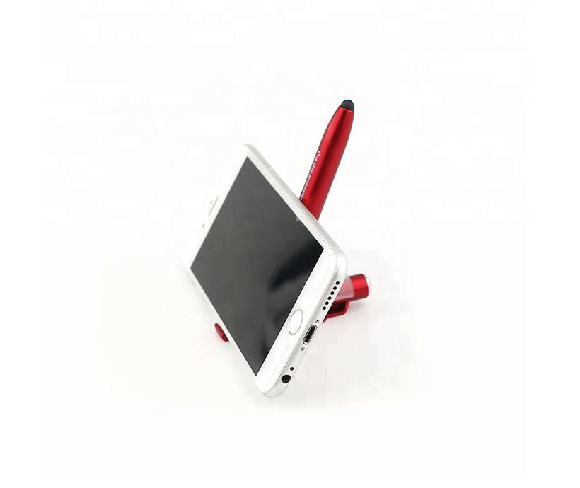 New Design Customized Multi-function LED Ballpoint Pen Phone Holder Ballpoint Pen