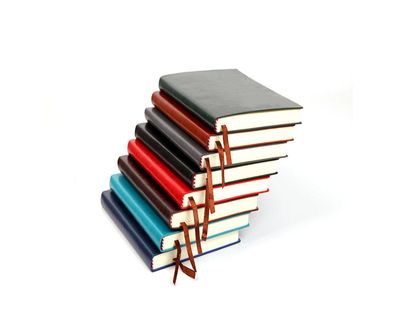2019 Hot A5 PU Custom Soft Cover Leather Diary Notebook Logo Notebook