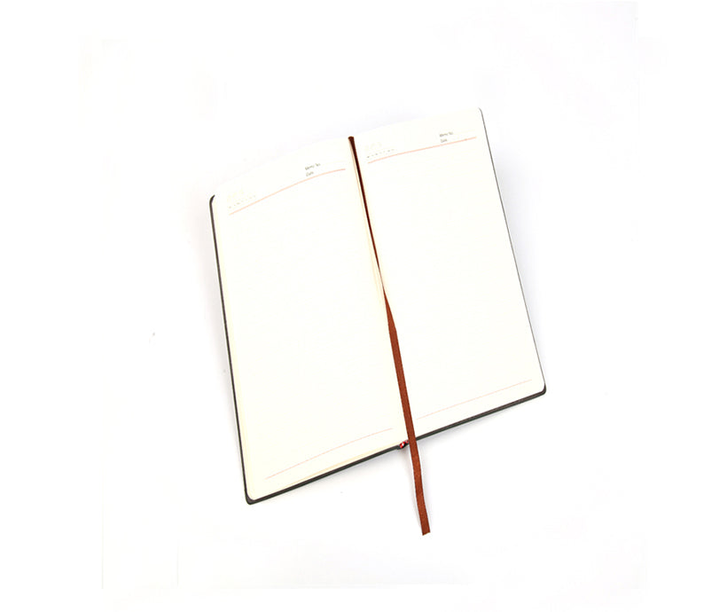 2019 Hot A5 PU Custom Soft Cover Leather Diary Notebook Logo Notebook