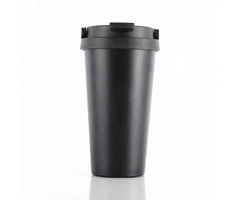 Portable Sports Business Custom Logo Car Coffee Cup Stainless Steel Water Bottles
