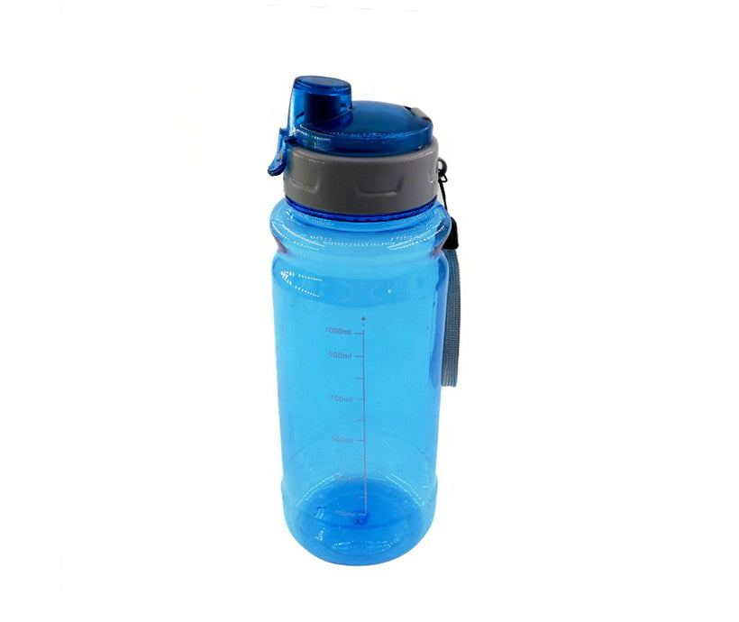 plastic travel tumbler with lid portable sports water bottle