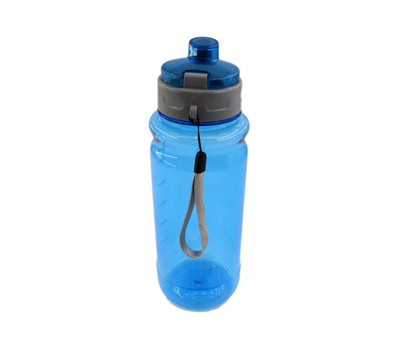 plastic travel tumbler with lid portable sports water bottle