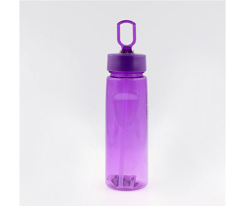 Promotion gift plastic tumbler with straw