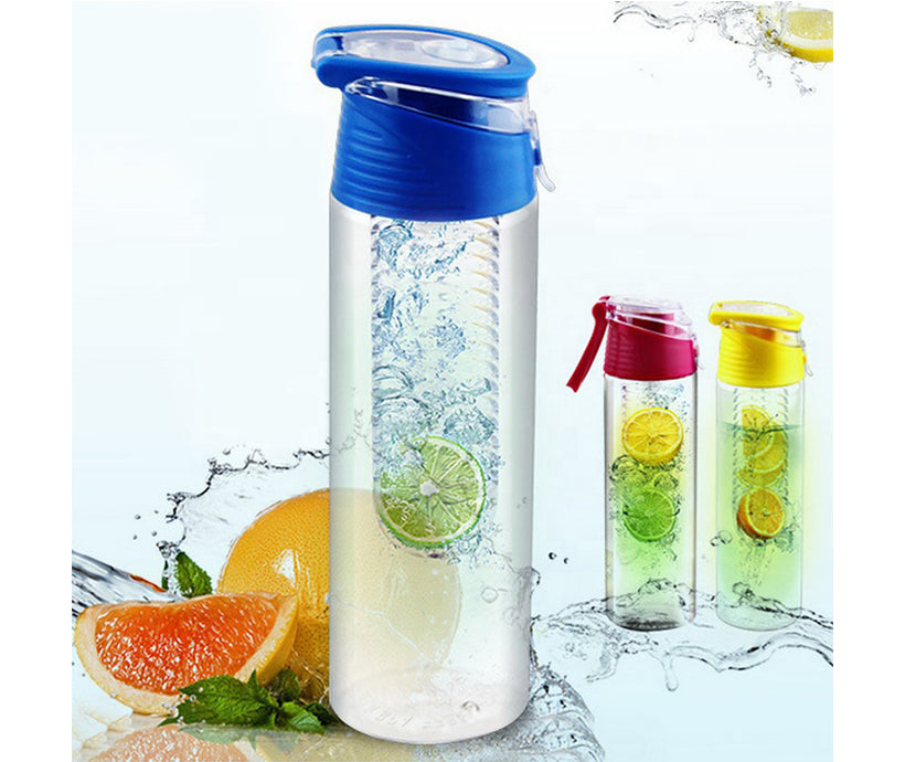 Plastic Fruit Tumbler 22oz With Straw clear tumbler cups