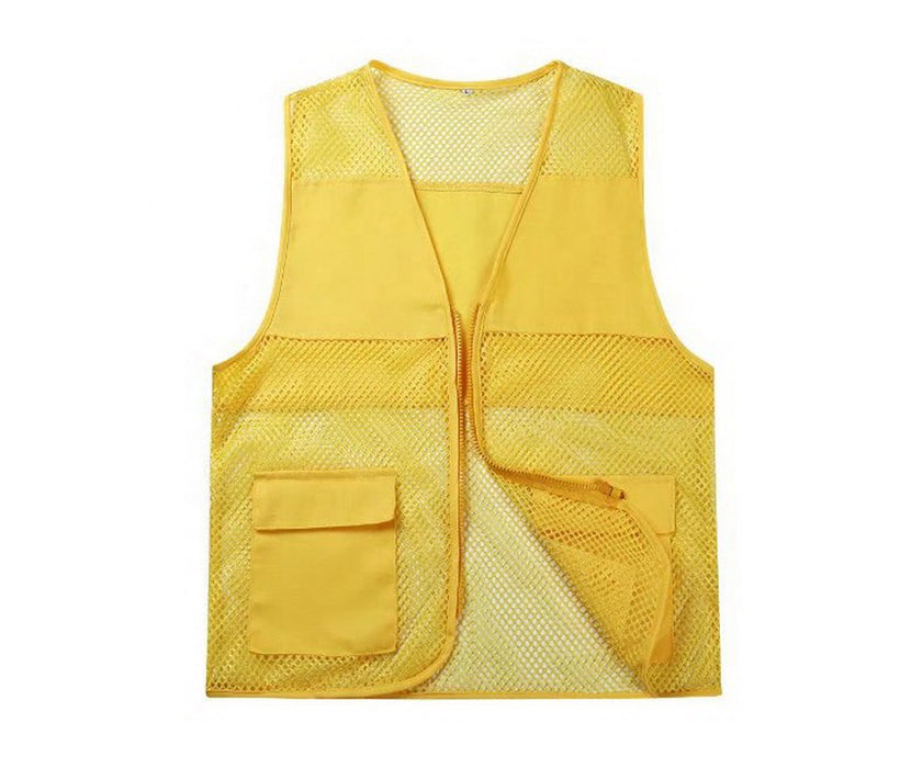 Men's Outdoor Vest Waistcoat For Camping Photography Volunteer Promotional Advertising Vest