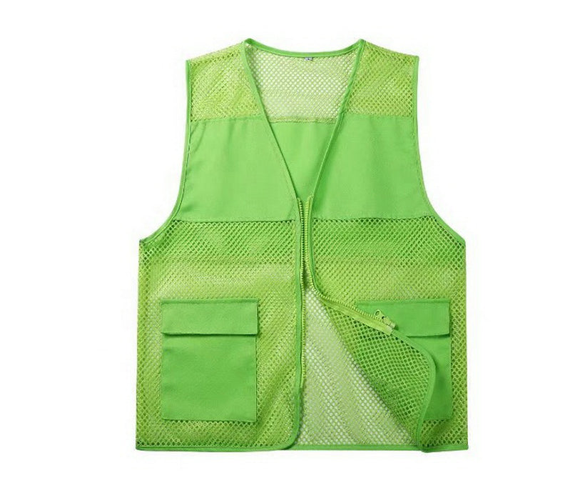 Men's Outdoor Vest Waistcoat For Camping Photography Volunteer Promotional Advertising Vest