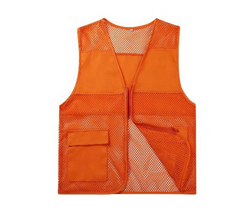 Men's Outdoor Vest Waistcoat For Camping Photography Volunteer Promotional Advertising Vest